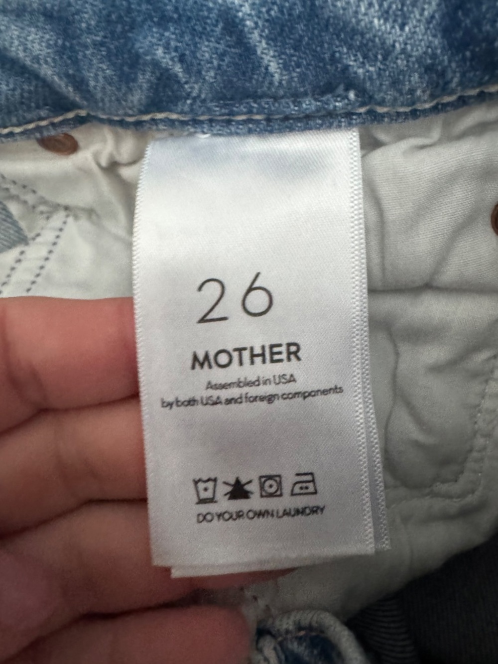 Mother Superior The Tomcat The Confession Jeans Distressed Women's Size 26 DD - Picture 8 of 10